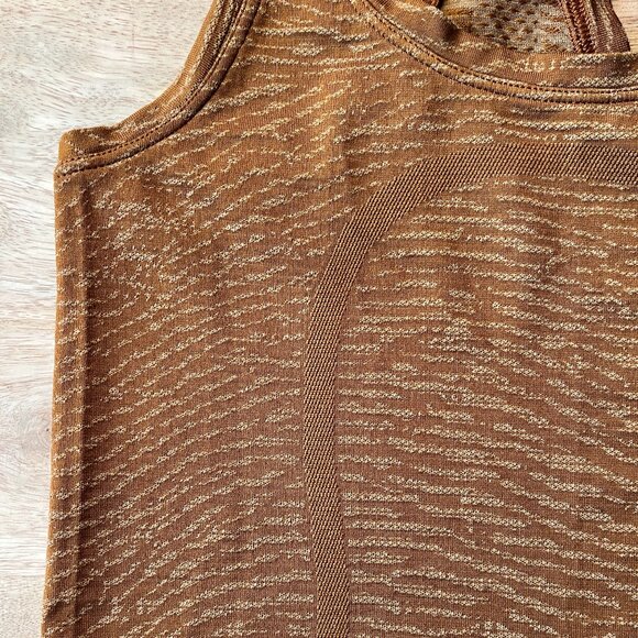 Lululemon Swiftly Tech Racerback Tank Top 2.0 - Copper Brown SIZE 0 - Picture 5 of 9